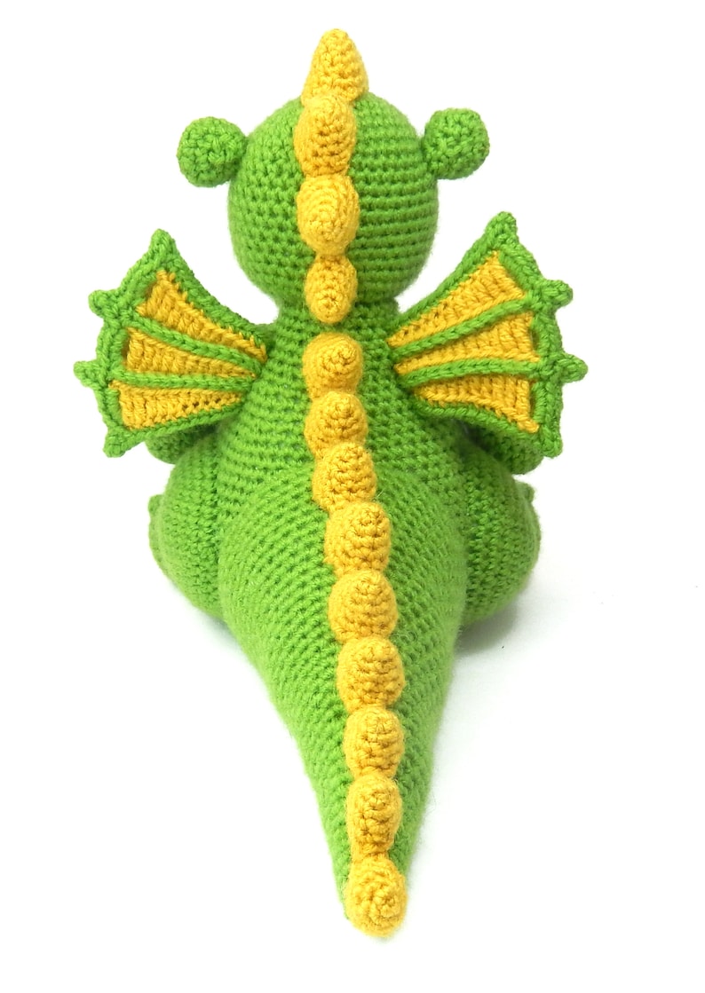 Drake the Dragon Amigurumi Crochet Pattern image 4