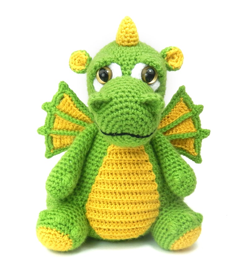 Drake the Dragon Amigurumi Crochet Pattern image 5