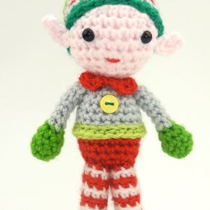 Christmas Elf Quartet Amigurumi Crochet Pattern image 6