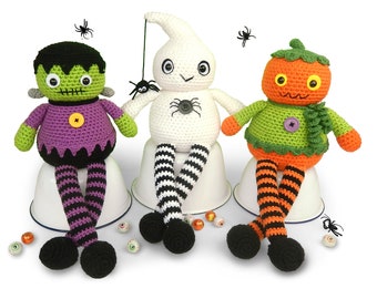 Halloween Longlegs Dolls - Amigurumi Crochet Pattern