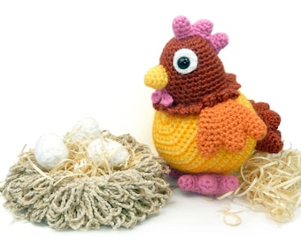 Cheryl the Chicken - Amigurumi Crochet Pattern