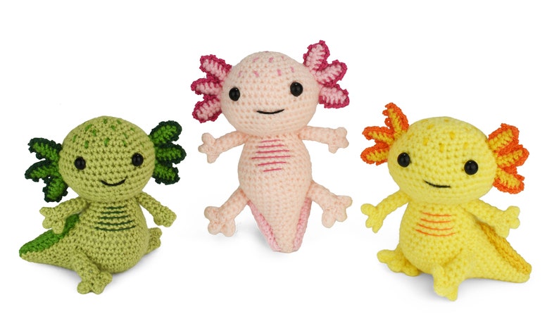 Alice the Axolotl Amigurumi Crochet Pattern image 4