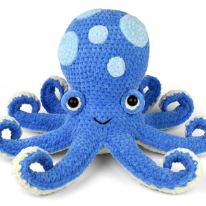 Otto the Octopus Amigurumi Crochet Pattern zdjęcie 7