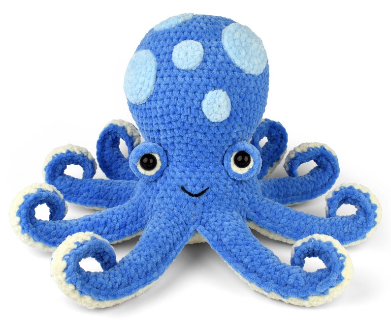 Otto the Octopus Amigurumi Crochet Pattern zdjęcie 7