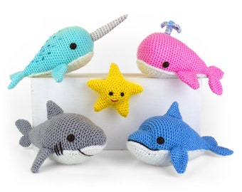 Ocean Buddies - Amigurumi Crochet Pattern