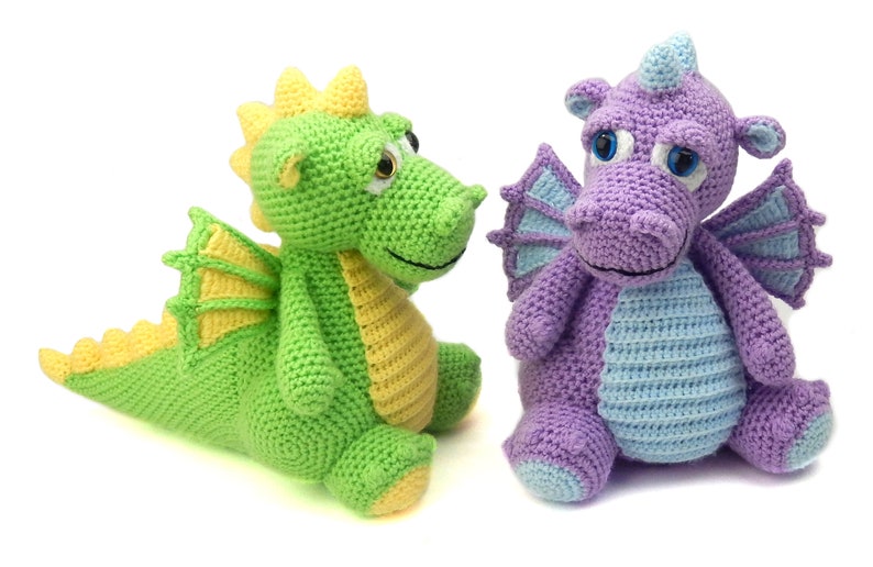 Drake the Dragon Amigurumi Crochet Pattern image 8