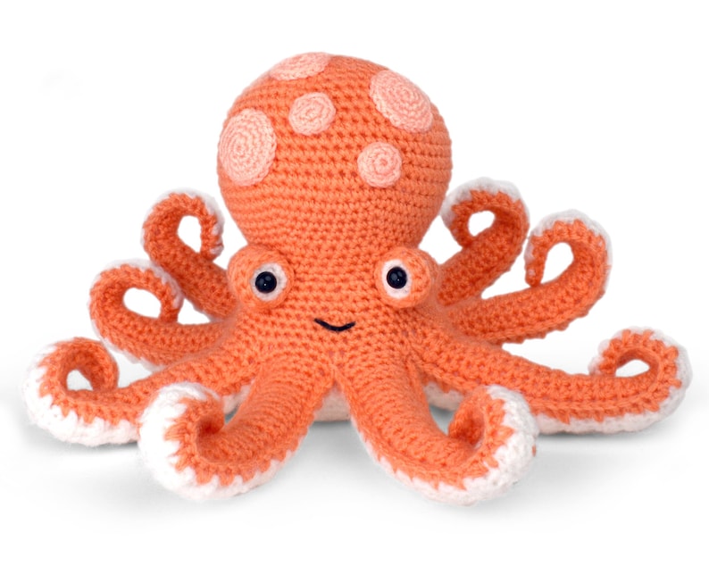 Otto the Octopus Amigurumi Crochet Pattern zdjęcie 3