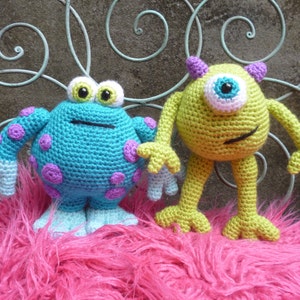 Scary Gary and Horrid Harry - Amigurumi Crochet Pattern