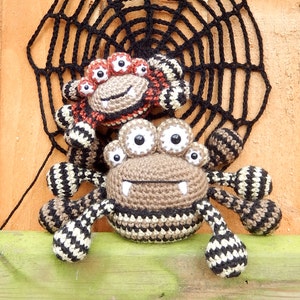 Spencer the Spider and Friends Amigurumi Crochet Pattern image 1