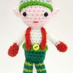 Christmas Elf Quartet Amigurumi Crochet Pattern image 4