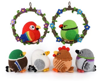 Crochet Pattern - Feathered Friends #2 - Amigurumi Pattern