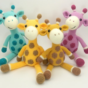 Giles the Giraffe Amigurumi Crochet Pattern image 2