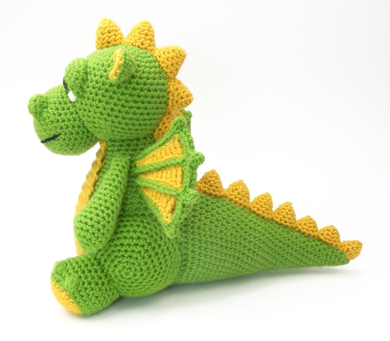 Drake the Dragon Amigurumi Crochet Pattern image 3