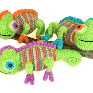 Camelia the Chameleon Amigurumi Crochet Pattern image 5