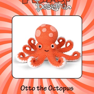 Otto the Octopus Amigurumi Crochet Pattern zdjęcie 10