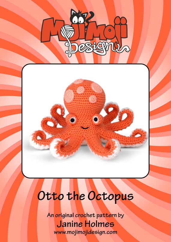 Otto the Octopus Amigurumi Crochet Pattern -  Canada