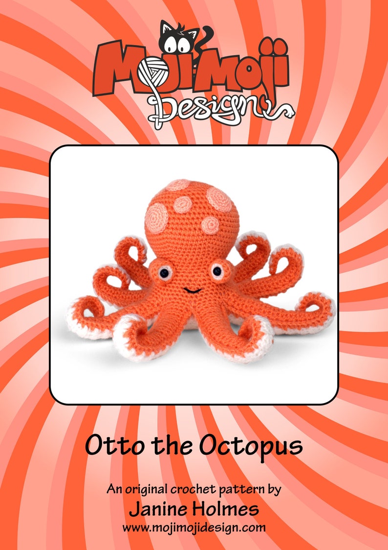 Otto the Octopus Amigurumi Crochet Pattern zdjęcie 10