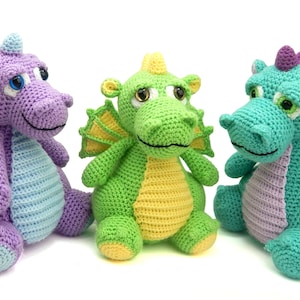 Drake the Dragon Amigurumi Crochet Pattern image 7