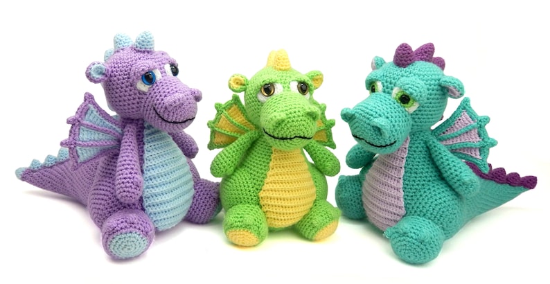 Drake the Dragon Amigurumi Crochet Pattern image 7