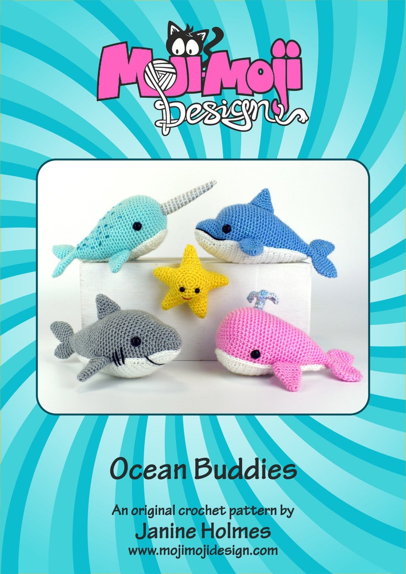 Ocean Buddies Amigurumi Crochet Pattern image 8