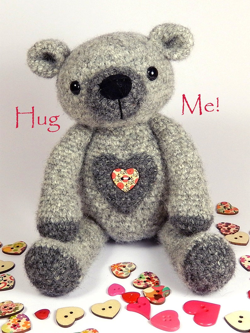 Huggy Bear Amigurumi Crochet Pattern image 4