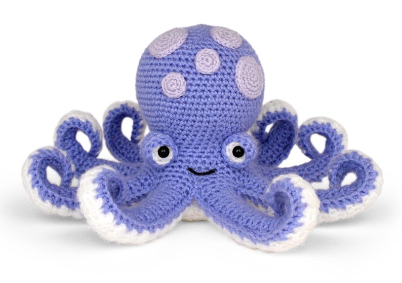 Otto the Octopus Amigurumi Crochet Pattern zdjęcie 6