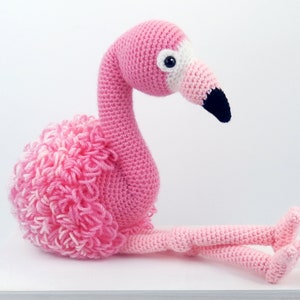 Fleur the Flamingo Amigurumi Crochet Pattern image 2