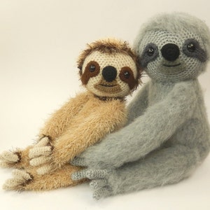 Slocombe the Sloth Amigurumi Crochet Pattern image 5