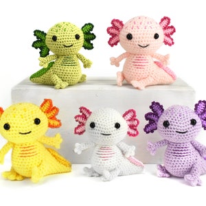 Alice the Axolotl Amigurumi Crochet Pattern image 2