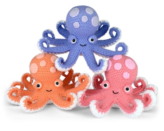 Otto the Octopus - Amigurumi Crochet Pattern