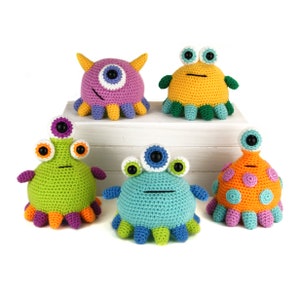 Tippy Toe Monsters - Amigurumi Crochet Pattern