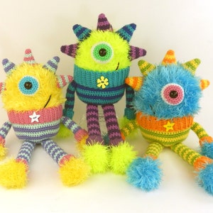 Hairy Horace Monster Amigurumi Crochet Pattern image 5