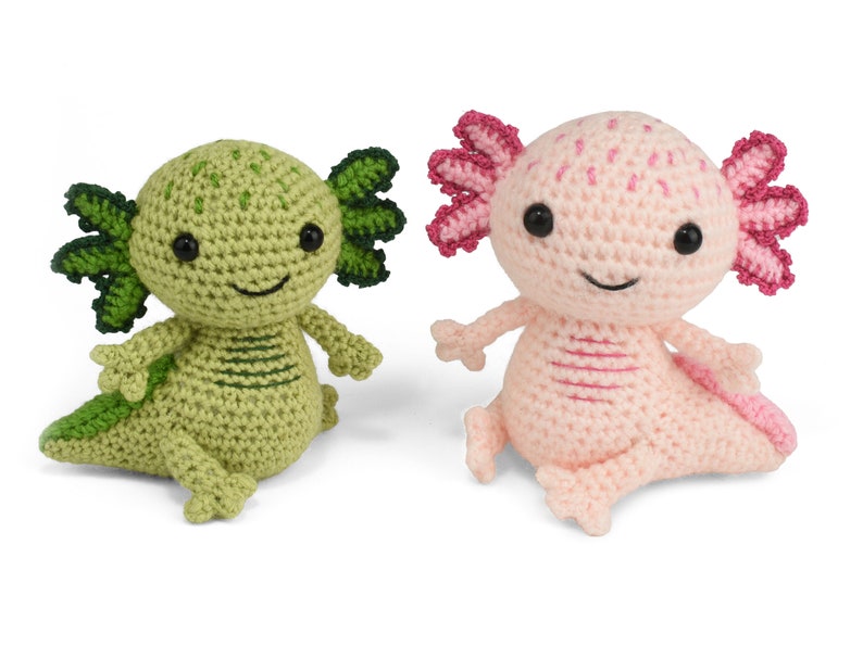 Alice the Axolotl Amigurumi Crochet Pattern image 3