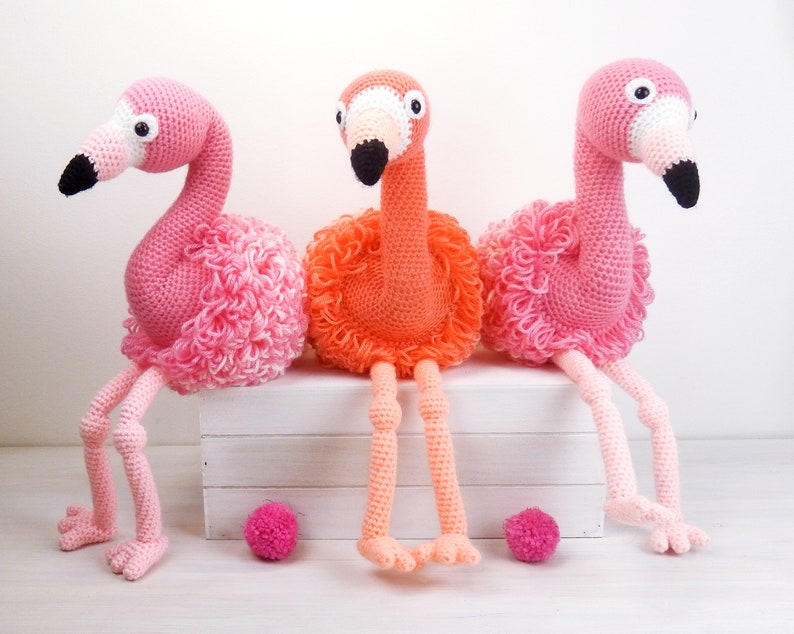 Fleur the Flamingo Amigurumi Crochet Pattern image 5