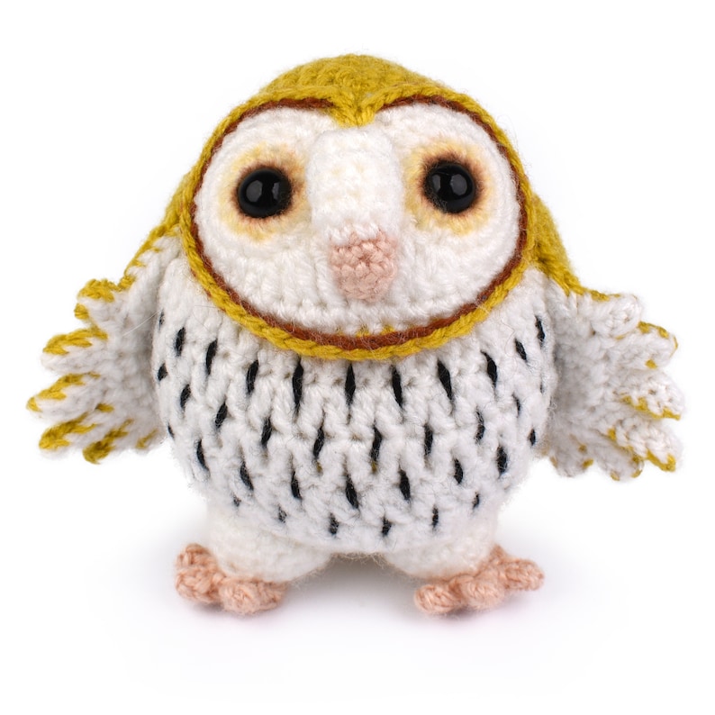 Three Little Owls Sylvie, Eddie and Barney Amigurumi Crochet Pattern image 2