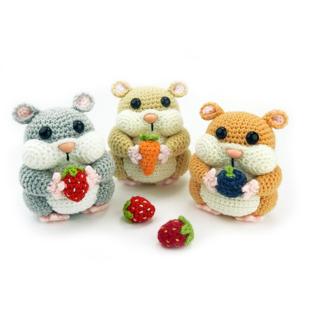 オーダーページ】 コロンシリーズ 編みぐるみ 選べる ハムスター ハム