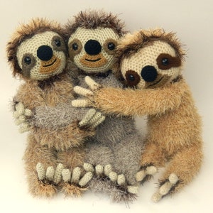 Slocombe the Sloth Amigurumi Crochet Pattern image 4