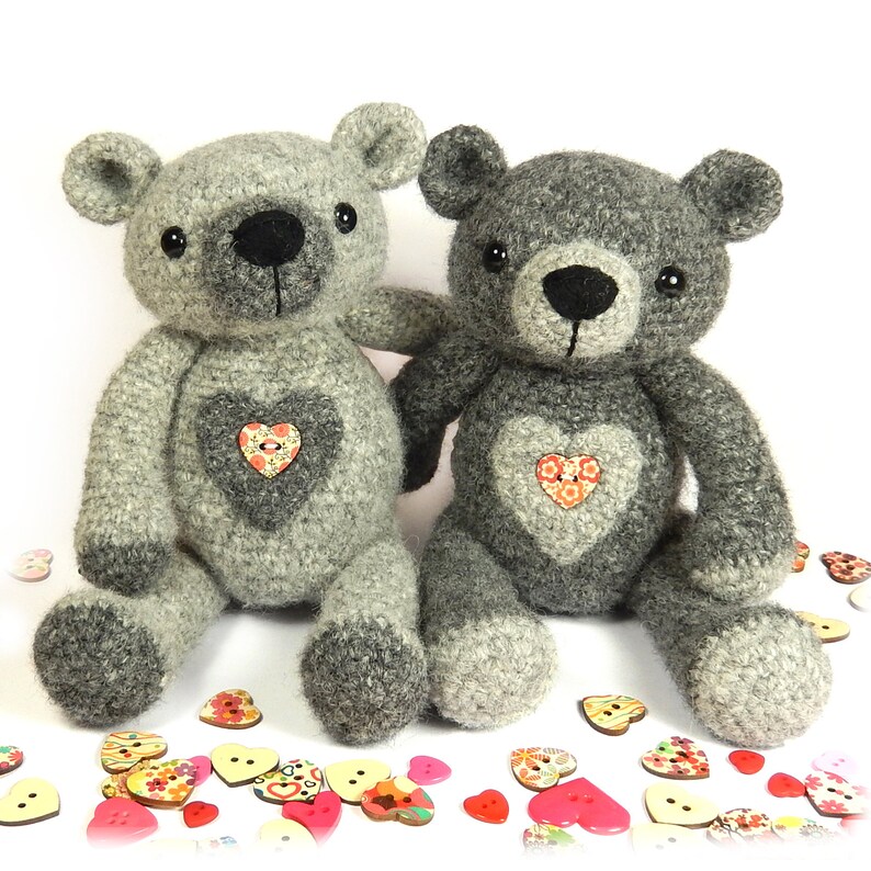 Huggy Bear Amigurumi Crochet Pattern image 1