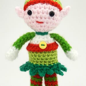 Christmas Elf Quartet Amigurumi Crochet Pattern image 5