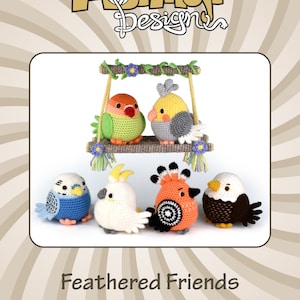 Feathered Friends Amigurumi Crochet Pattern image 10