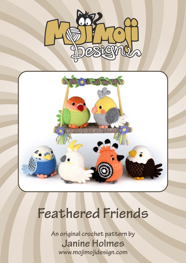 Feathered Friends Amigurumi Crochet Pattern image 10