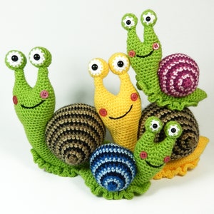 Shelley the Snail and Family Amigurumi Crochet Pattern image 3