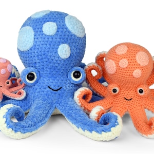 Otto the Octopus Amigurumi Crochet Pattern zdjęcie 5