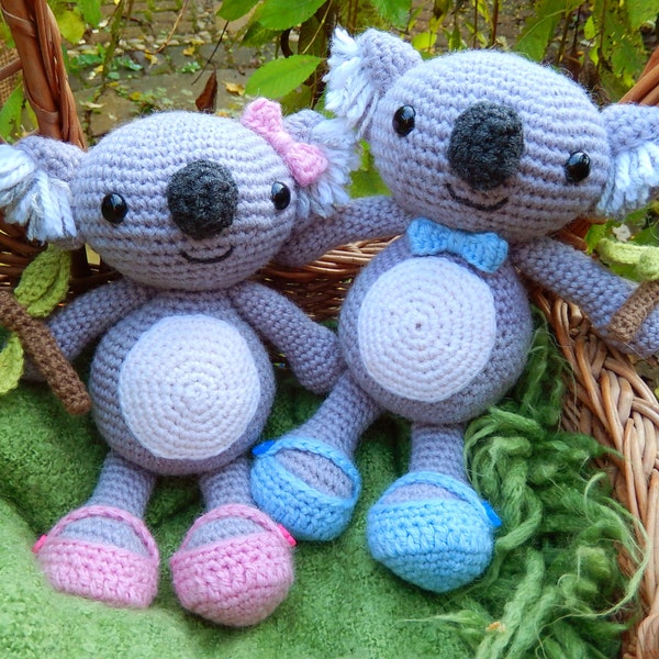 Karl & Karla Koala - Amigurumi Crochet Pattern