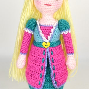 Princesse Polly Patron Amigurumi Crochet image 5