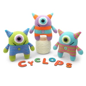 Crochet Pattern - Cyrus the Cyclops - Amigurumi