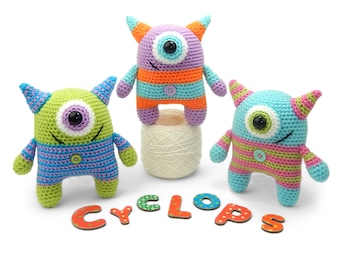 Crochet Pattern - Cyrus the Cyclops - Amigurumi