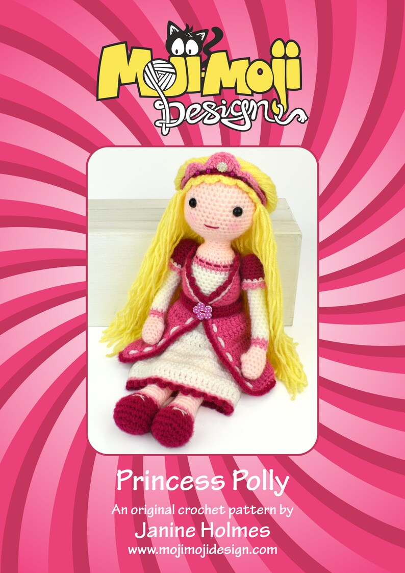 Princesse Polly Patron Amigurumi Crochet image 9