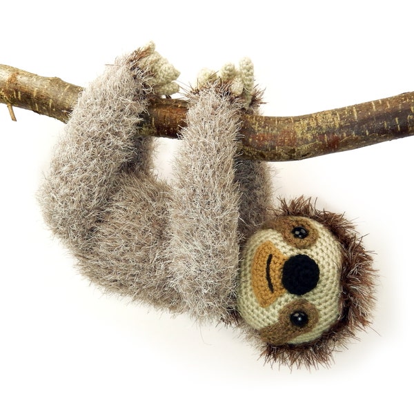 Slocombe the Sloth - Amigurumi Crochet Pattern