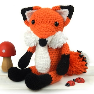 Crochet Pattern - Fergus the Fox - Amigurumi